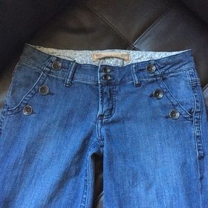 Sailor inspired trouser jeans